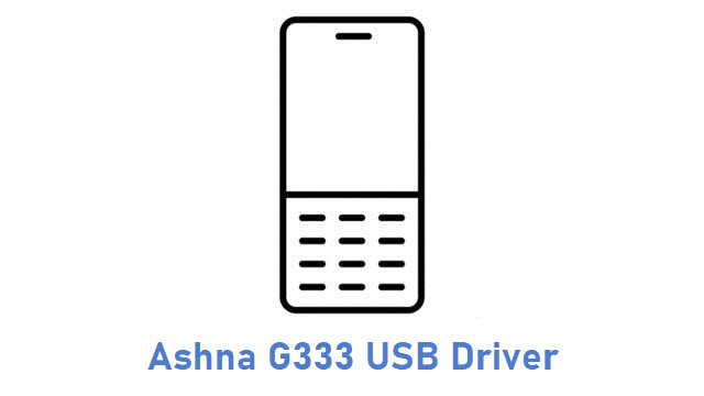 Ashna G333 USB Driver