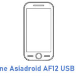 Asiafone Asiadroid AF12 USB Driver