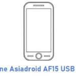 Asiafone Asiadroid AF15 USB Driver