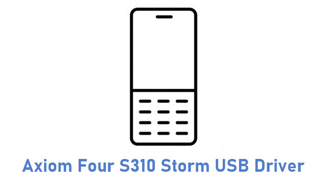 Axiom Four S310 Storm USB Driver