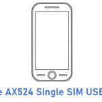 Bmobile AX524 Single SIM USB Driver