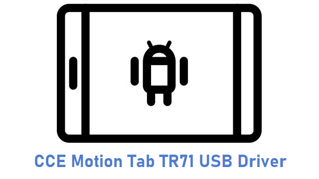 CCE Motion Tab TR71 USB Driver
