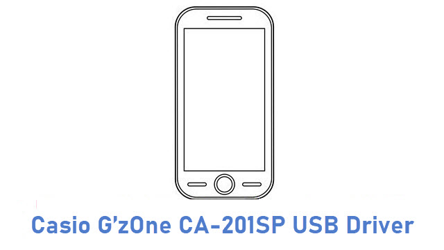 Casio G’zOne CA-201SP USB Driver