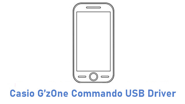 Casio G’zOne Commando USB Driver