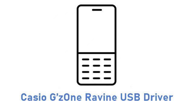 Casio G’zOne Ravine USB Driver