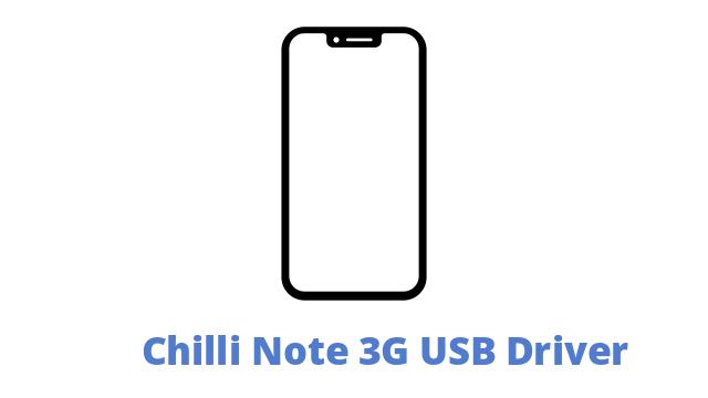 Chilli Note 3G USB Driver