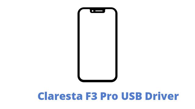 Claresta F3 Pro USB Driver