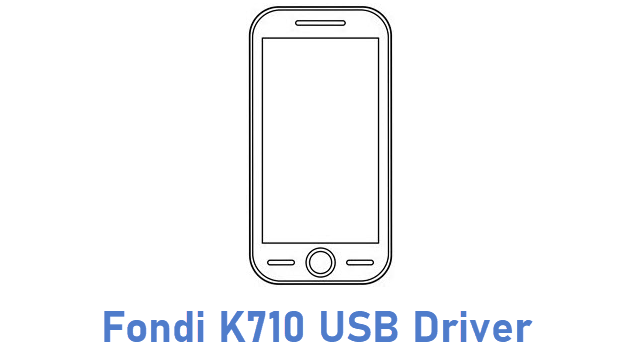 Fondi K710 USB Driver