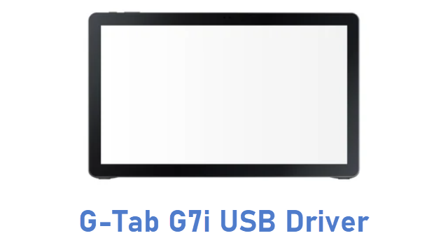 G-Tab G7i USB Driver