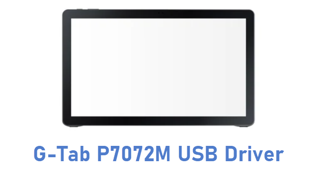 G-Tab P7072M USB Driver