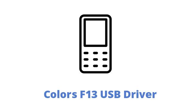 Colors F13 USB Driver