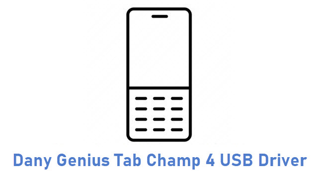 Dany Genius Tab Champ 4 USB Driver
