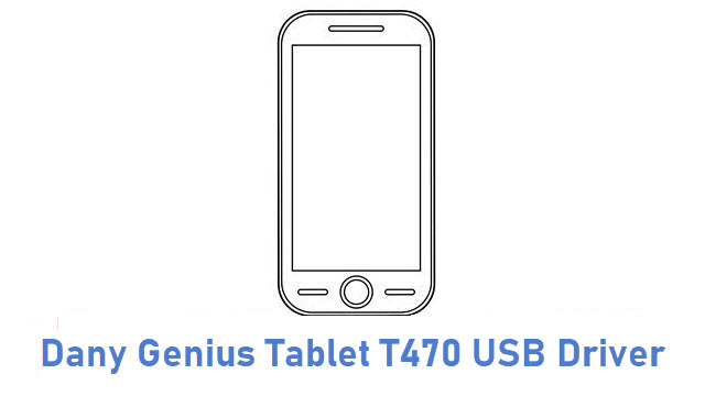 Dany Genius Tablet T470 USB Driver