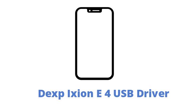 Dexp Ixion E 4 USB Driver