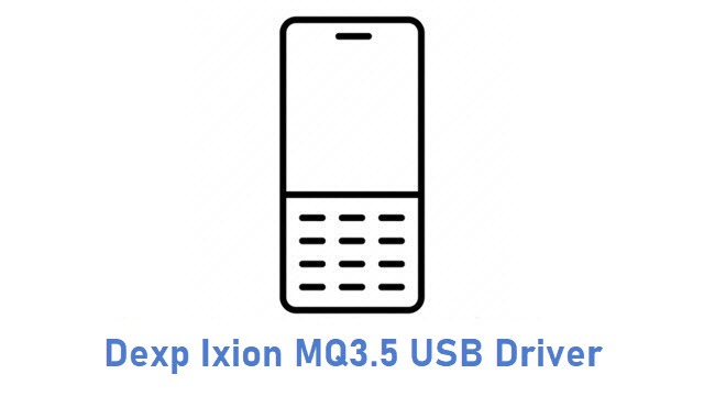 Dexp Ixion MQ3.5 USB Driver
