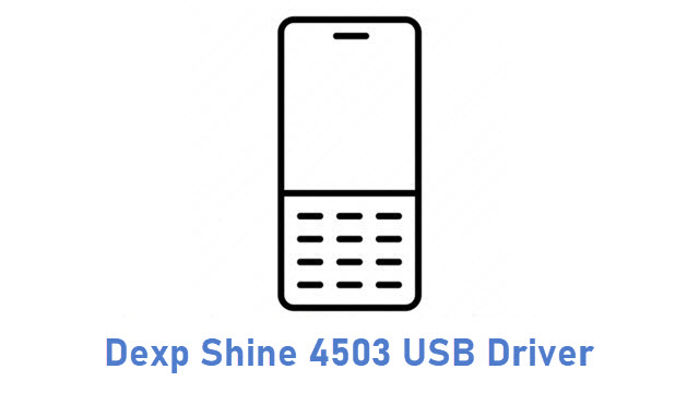 Dexp Shine 4503 USB Driver