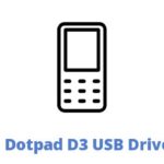 Dotpad D3 USB Driver