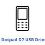 Dotpad D7 USB Driver