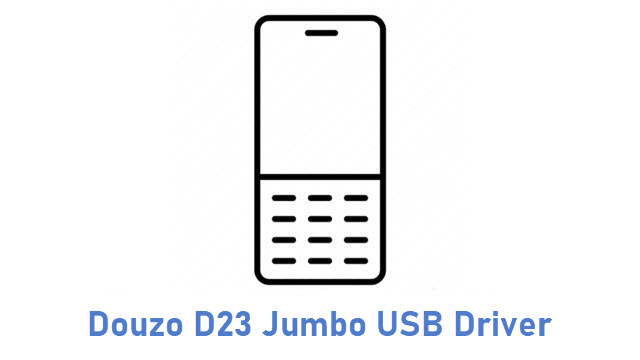 Douzo D23 Jumbo USB Driver