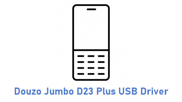 Douzo Jumbo D23 Plus USB Driver