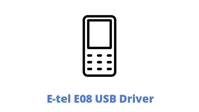 E-tel E08 USB Driver
