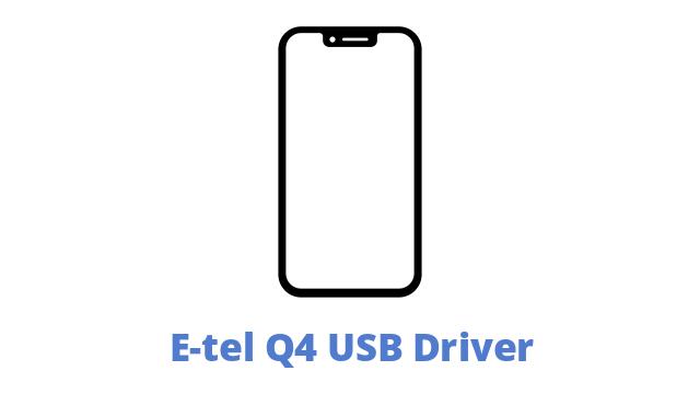 E-tel Q4 USB Driver