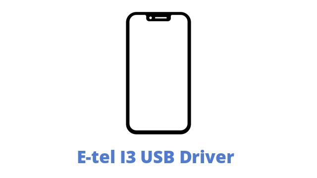 E-tel i3 USB Driver