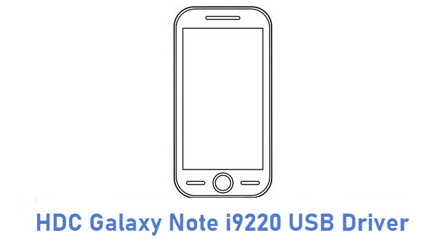 HDC Galaxy Note i9220 USB Driver