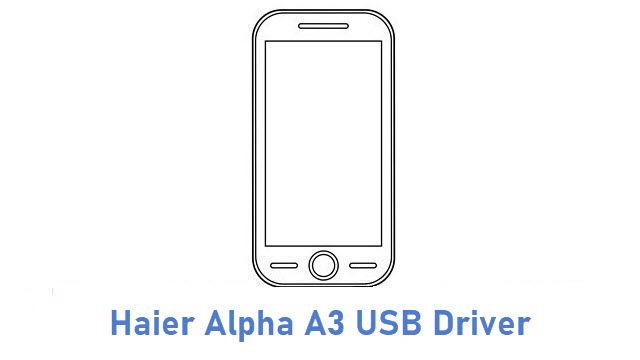 Haier Alpha A3 USB Driver