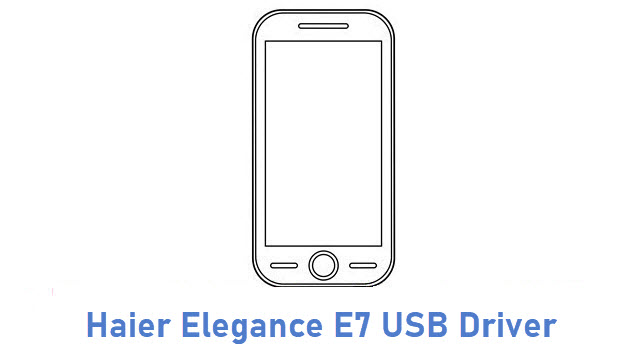 Haier Elegance E7 USB Driver