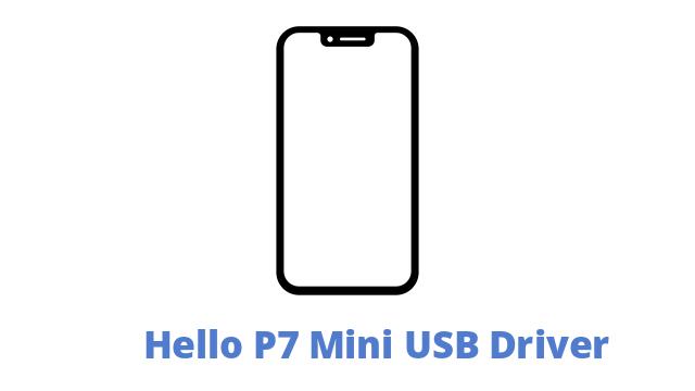 Hello P7 Mini USB Driver