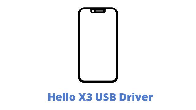 Hello X3 USB Driver