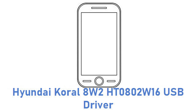 Hyundai Koral 8W2 HT0802W16 USB Driver