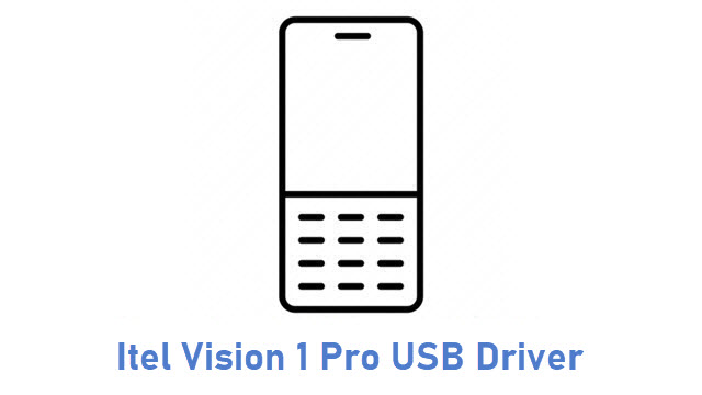 Itel Vision 1 Pro USB Driver