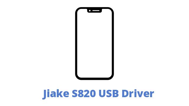 Jiake S820 USB Driver