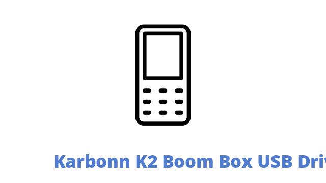 Karbonn K2 Boom Box USB Driver