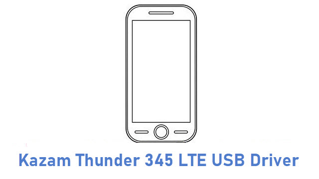 Kazam Thunder 345 LTE USB Driver
