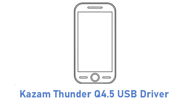 Kazam Thunder Q4.5 USB Driver