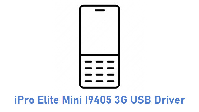 iPro Elite Mini I9405 3G USB Driver