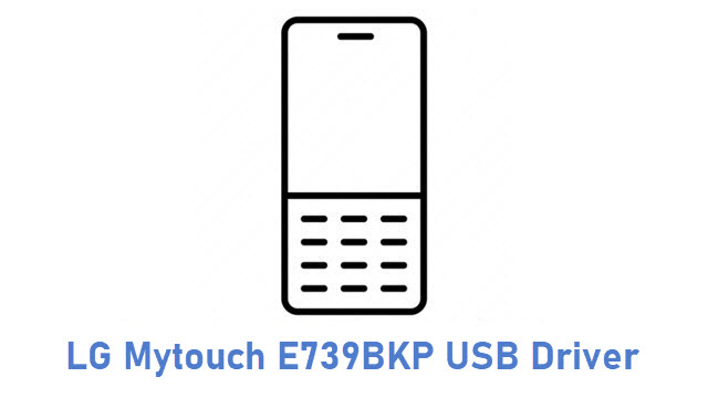 LG Mytouch E739BKP USB Driver