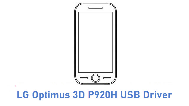 LG Optimus 3D P920H USB Driver