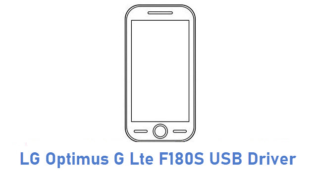 LG Optimus G Lte F180S USB Driver