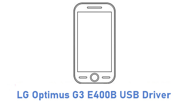 LG Optimus G3 E400B USB Driver