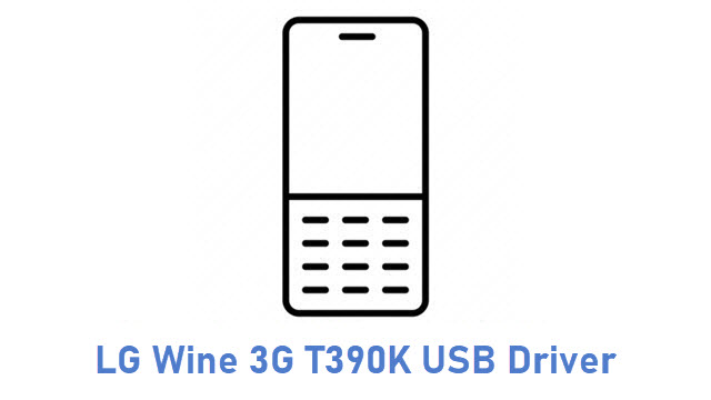 LG Wine 3G T390K USB Driver