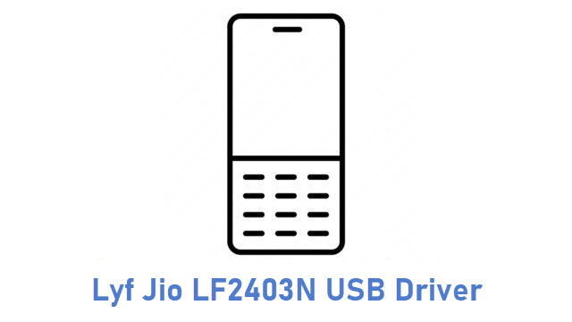 Lyf Jio LF2403N USB Driver