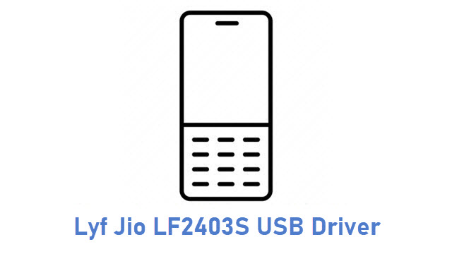 Lyf Jio LF2403S USB Driver