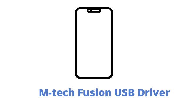 M-tech Fusion USB Driver