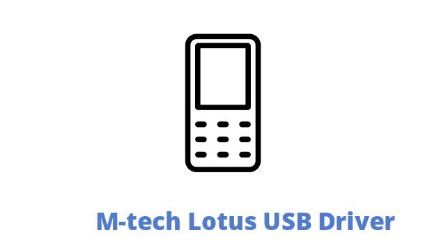 M-tech Lotus USB Driver