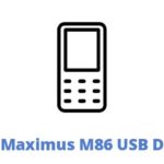 Maximus M86 USB Driver