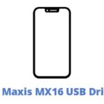 Maxis MX16 USB Driver